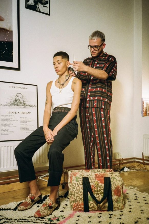 Vivienne Westwood campaign prep